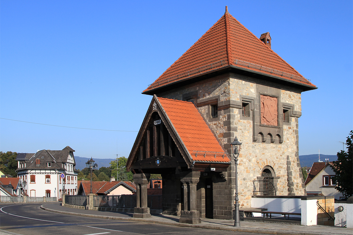 Wachh&auml;uschen an der Ritter von Marx Br&uuml;cke