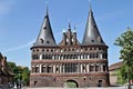 L&uuml;beck Holstentor - R&uuml;ckseite